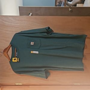 2 Mens 2XL Carhartt t-shirt New Green